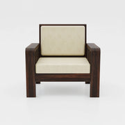 Solid Wood Single Seater Sofa for Living Room Home