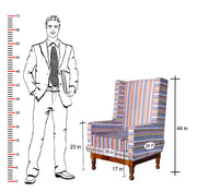 Solid Wood Sofa Chair for Living Room & Home