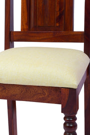 Solid Wood 2 Dining Chairs with Cushions for Dining Room