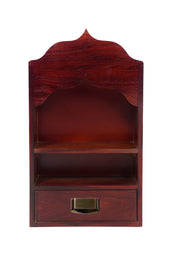 Wooden Tample with Drawer for Home in Maple Finish