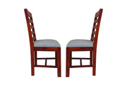 Wooden Dining Chairs Set of 2 for Kitchen & Dining Room