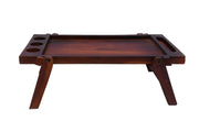 Wooden Foldable Breakfast Tray, Serving Tray, Dinner Tray