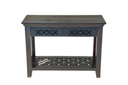 Wooden Console table with 2 Drawer for Living Room
