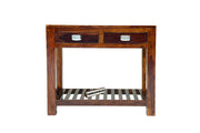 Solid Wood Console table With 2 drawer for Living Room