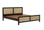 Wooden King Size Bed Without Storage  for Bedroom