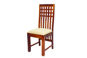 Solid Wood High Back Dining Chair Set of 2 for Dining Room