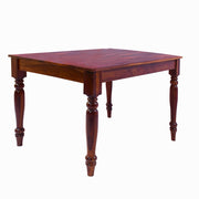 Solid Wood Dining Table 2 Seater for Living Room in Honey Finish