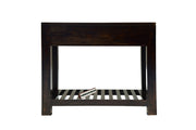 Wooden Console table With 2 drawer In Walnut FInish