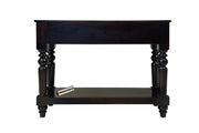 Wooden Console Table with 1 drawer In Walnut Finish for Living Room