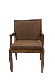 Mango Wood 4 Seater Dining Table Set for Dining Room (Walnut Finish)