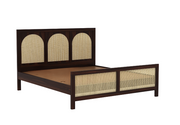 Solid Wood King Size Bed Without Storage  for Bedroom