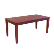 Wooden Dining Table 6 Seater for Dining Room in Natural Finish