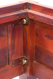 Wooden Queen Size Bed with Storage for Bedroom