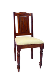 Solid Wood Dining Table 6 Seater for Dining Room (Honey Finish)