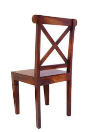 Wooden Chest of Drawers Cum Study Table with Chair for Living Room (Honey  Finish)