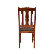 Solid Wood Dining Table 2 Seater for Living Room in Honey Finish