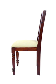 Solid Wood Dining Table 6 Seater for Dining Room (Honey Finish)