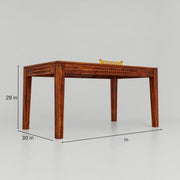 Wooden Dining Table 6 Seater for Dining Room