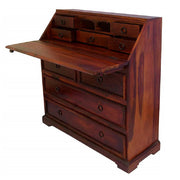 Solid Wood Study Table for Students with Drawers for Living Room