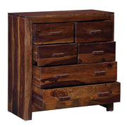 Solid Wood Chest of Drawers for Living Room (Provincial Teak Finish)