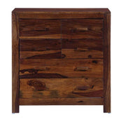 Solid Wood Chest of Drawers for Living Room (Provincial Teak Finish)