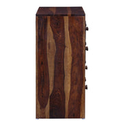 Solid Wood Chest of Drawers for Living Room (Provincial Teak Finish)