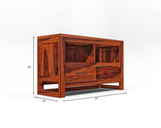 Wooden Sideboard Cabinet with Drawers for Living Room