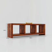 Solid Wood Tv Unit for Living Room in Provincial Finish