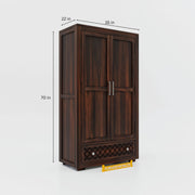 Premium Wooden Wardrobe with Spacious Storage