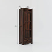 Solid Wood Wardrobe for Bedroom & Home in Honey Finish
