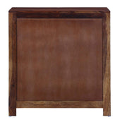 Solid Wood Chest of Drawers for Living Room (Provincial Teak Finish)
