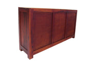 Solid Wood Sideboard Cabinet With 4 Door 4 Drawer