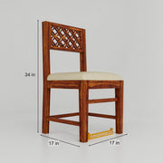 Solid Wood  Dining Table 4 Seater with Chairs & Bench for Home