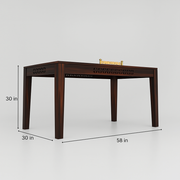 Wooden Dining Table 6 Seater for Dining Room