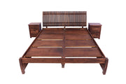 Wooden King Size Bed with Drawer Storage for Bedroom
