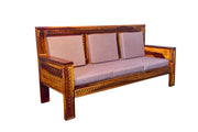 Wooden 5 Seater Sofa Set for Living Room