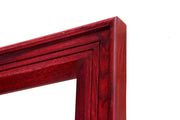 Solid Wood Frame Decorative Wall Mirror for Home