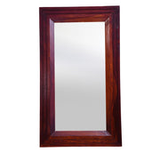 Solid Wood Frame Decorative Wall Mirror for Home