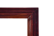 Solid Wood Frame Decorative Wall Mirror for Home