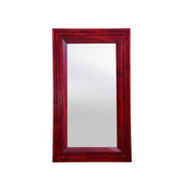Wooden Frame Decorative Wall Mirror for Home