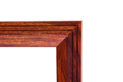 Solid Wood Frame Decorative Wall Mirror for Home