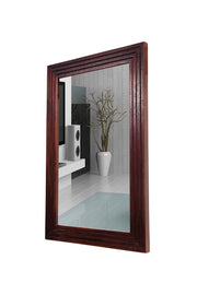 Solid Wood Frame Wall Mirror for Bedroom & Bathroom