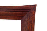 Solid Wood Frame Decorative Wall Mirror for Home