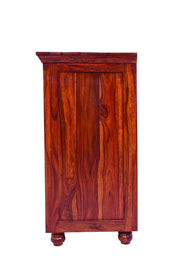 Solid Wood Chest of Drawers for Living Room in Honey Finish