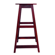 Solid Wood Step Stool Table (Maple Finish)