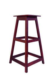 Solid Wood Step Stool Table (Maple Finish)