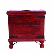 Wooden Square Storage Box for Home & Living Room