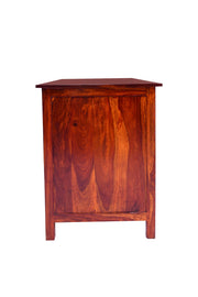 Wooden Study Table for Study Room in Natural Finish