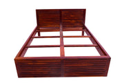 Solid Wood King Size Bed  for Bedroom in Matching Finish