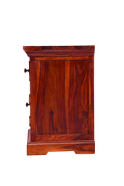 Solid Wood Bedside Table with Drawers 1 Door